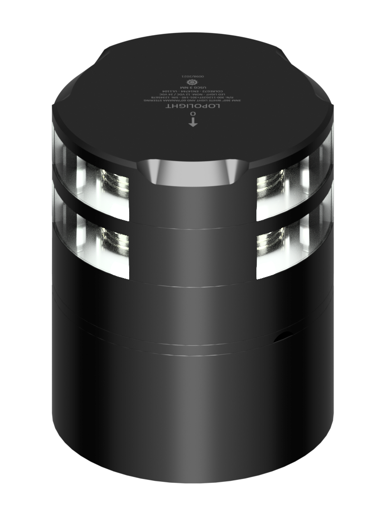 3nm 360° White, Dbl + 60° Panama steering via RPM 3nm 360° White, Dbl + 60° Panama steering via RPM